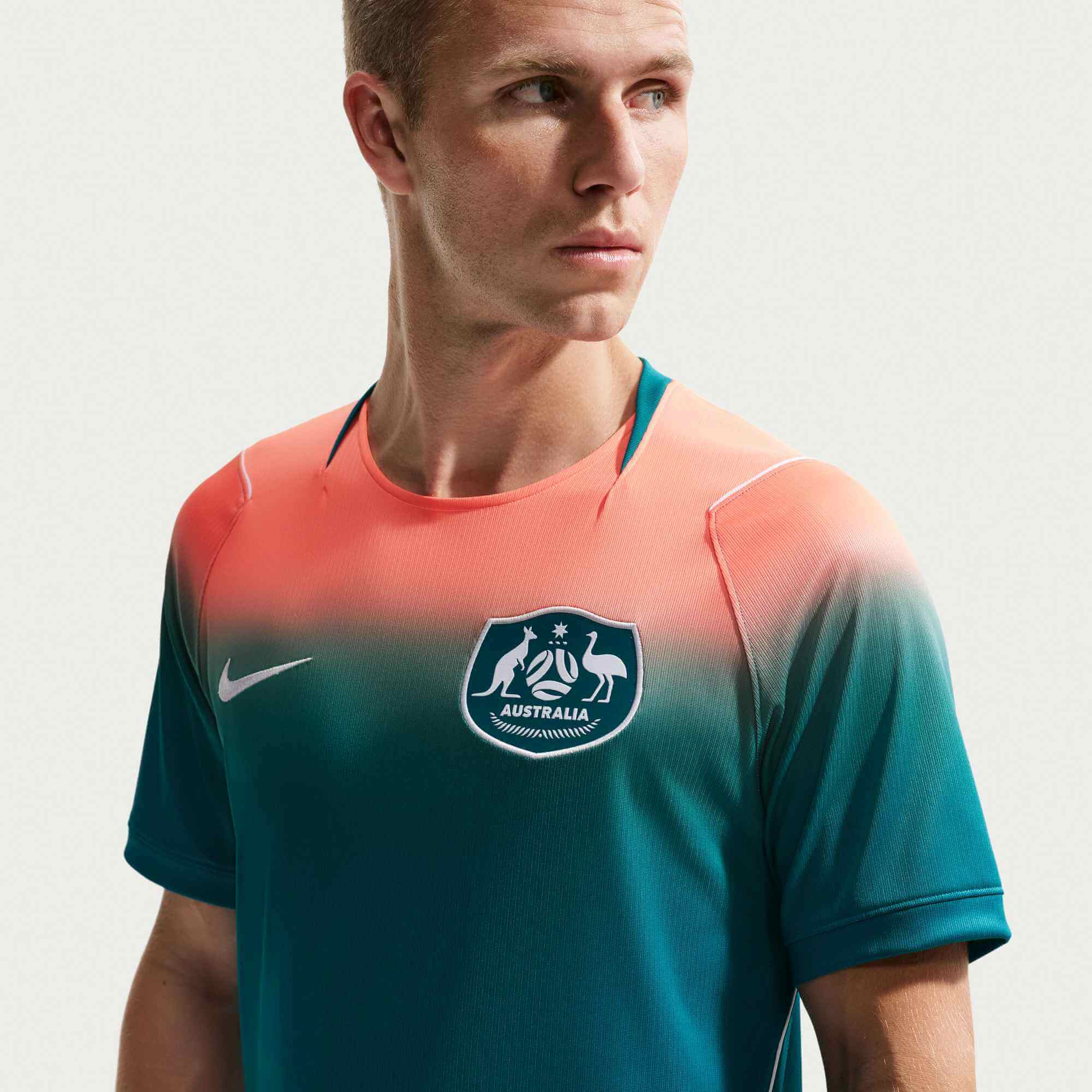 Nike 2026 Australia Men's Stadium Away Soccer Jersey (Detail 1)