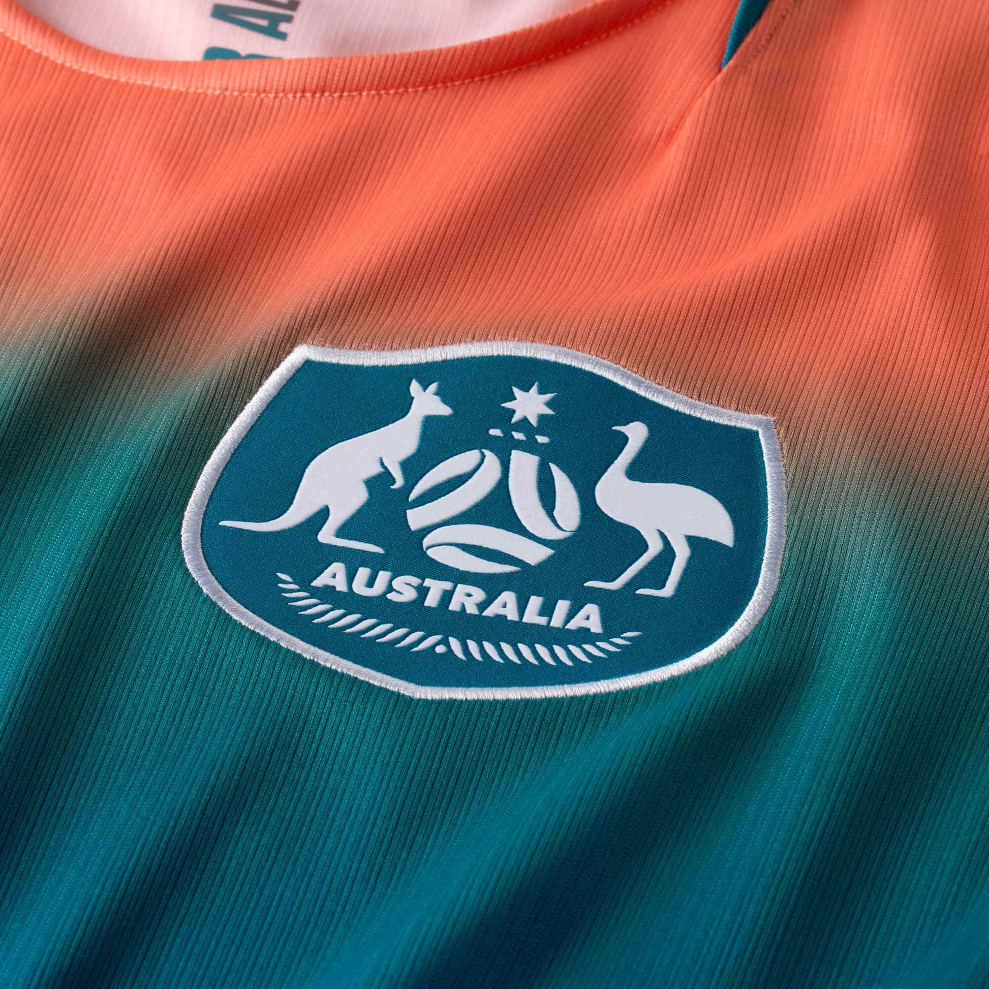 Nike 2026 Australia Men's Stadium Away Soccer Jersey (Detail 4)
