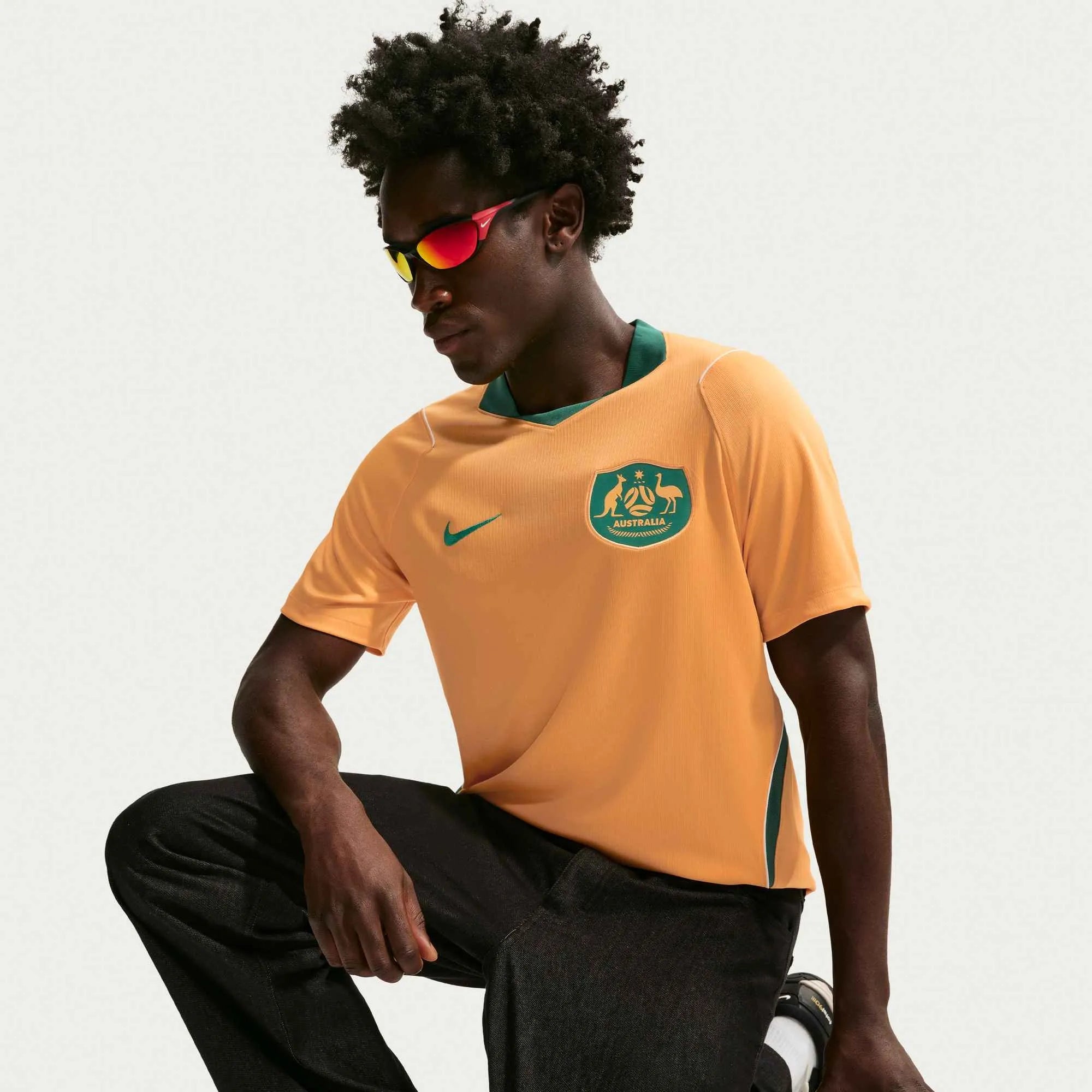 Nike 2026-27 Australia Men's Stadium Home Soccer Jersey