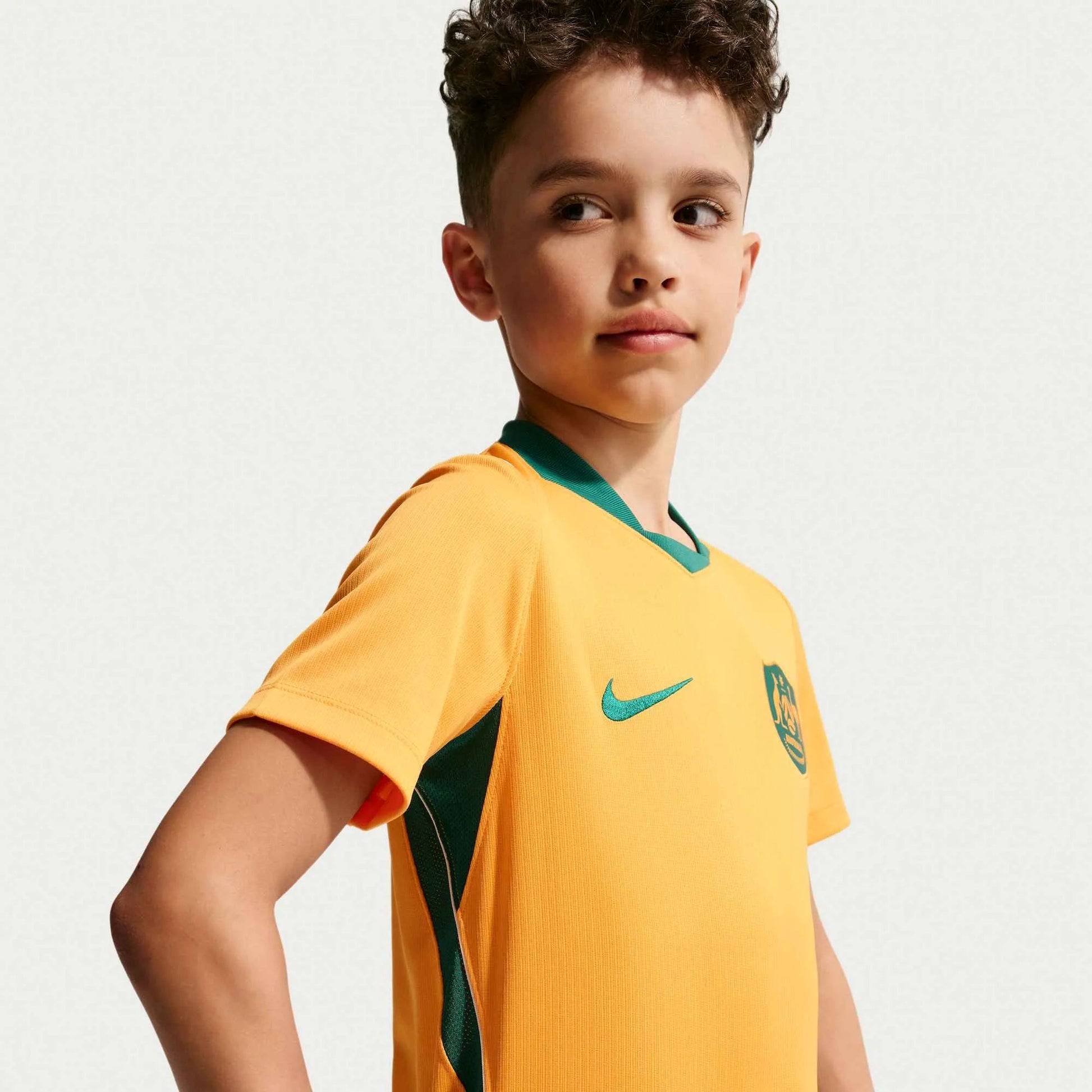 Nike 2026-27 Australia Youth Stadium Home Soccer Jersey