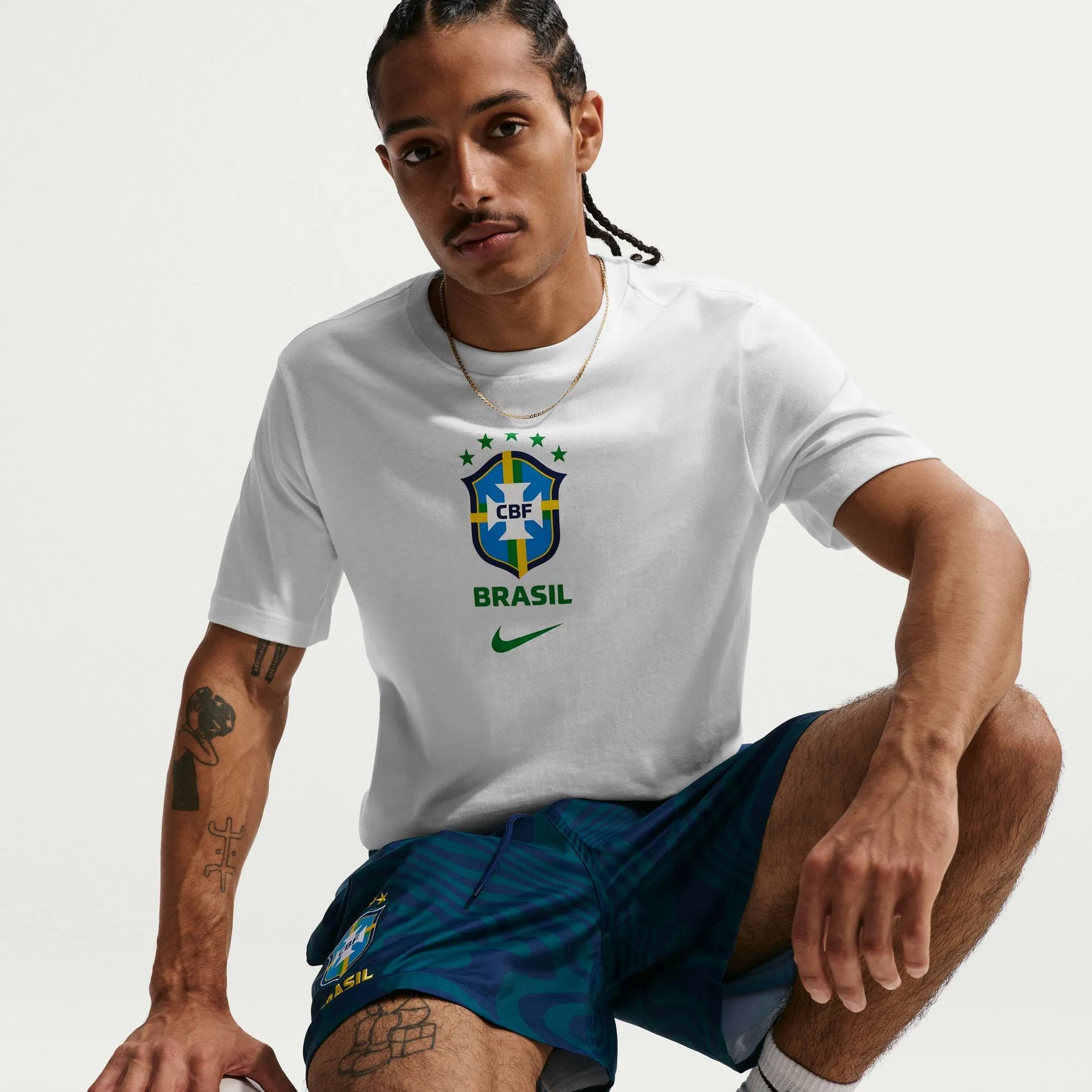 Nike 2026-27 Brazil Men's Crest Tee