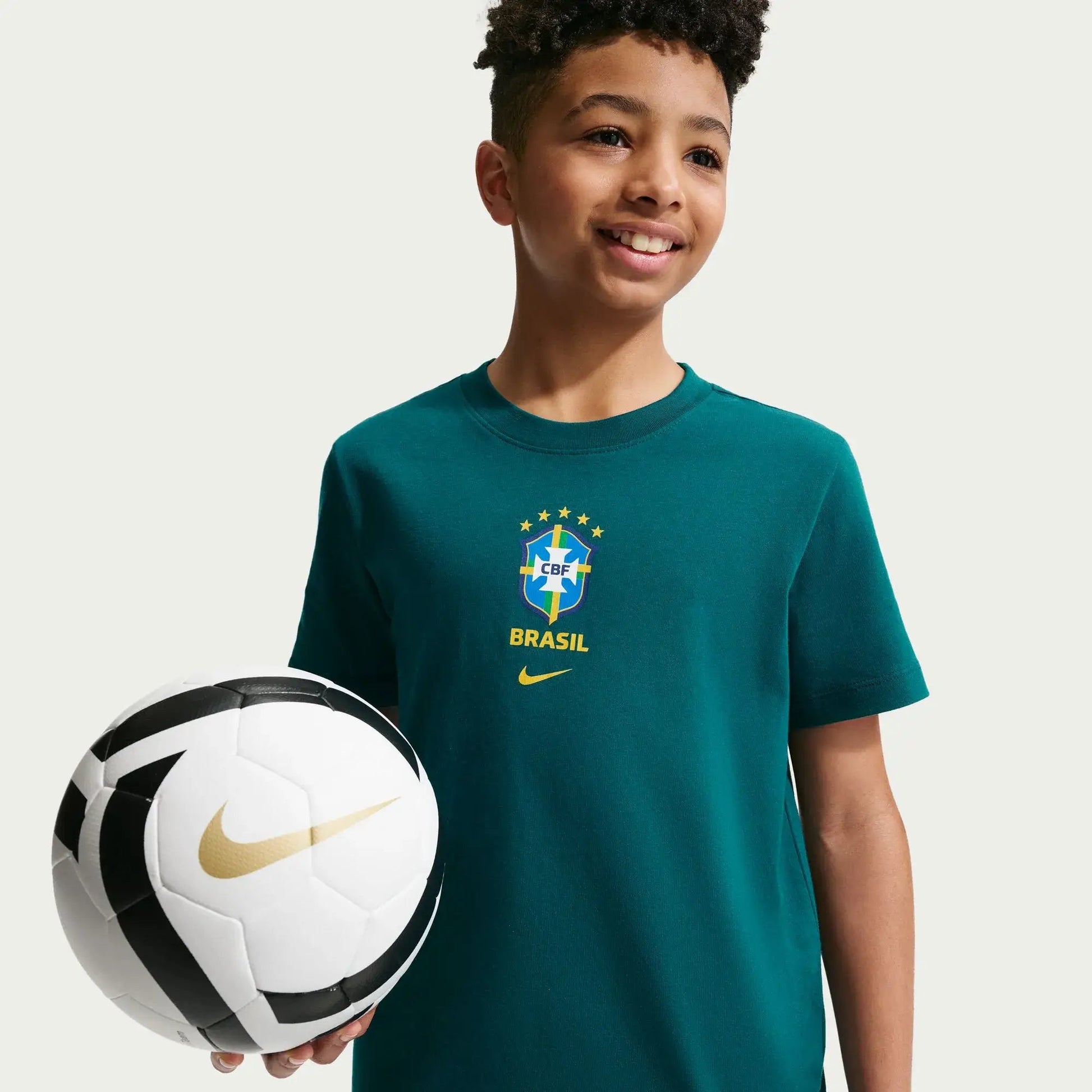 Nike 2026-27 Brazil Youth Crest Tee