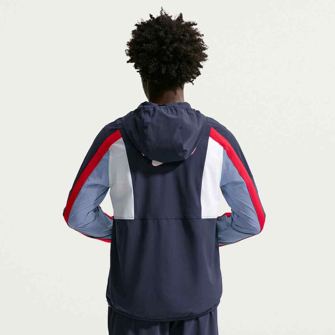 Nike 2026 England Men's Dri-Fit Woven Energy Jacket (Model - Back)