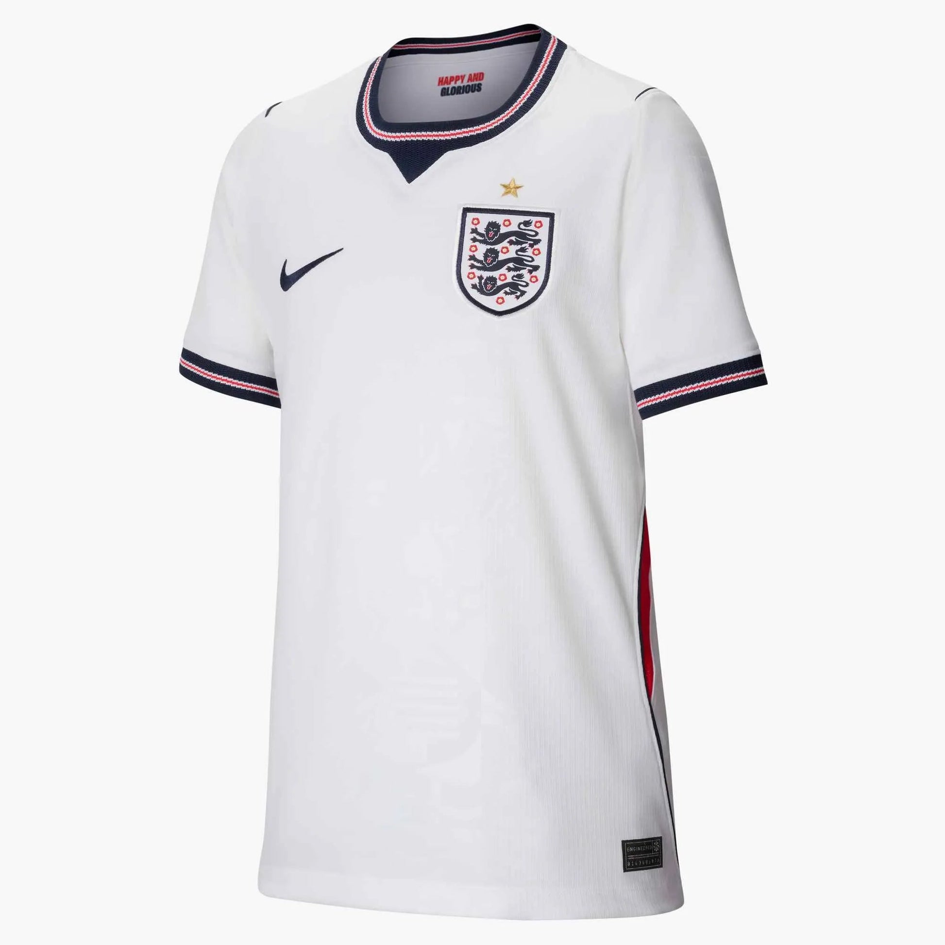Nike 2026-27 England Youth Stadium Home Soccer Jersey