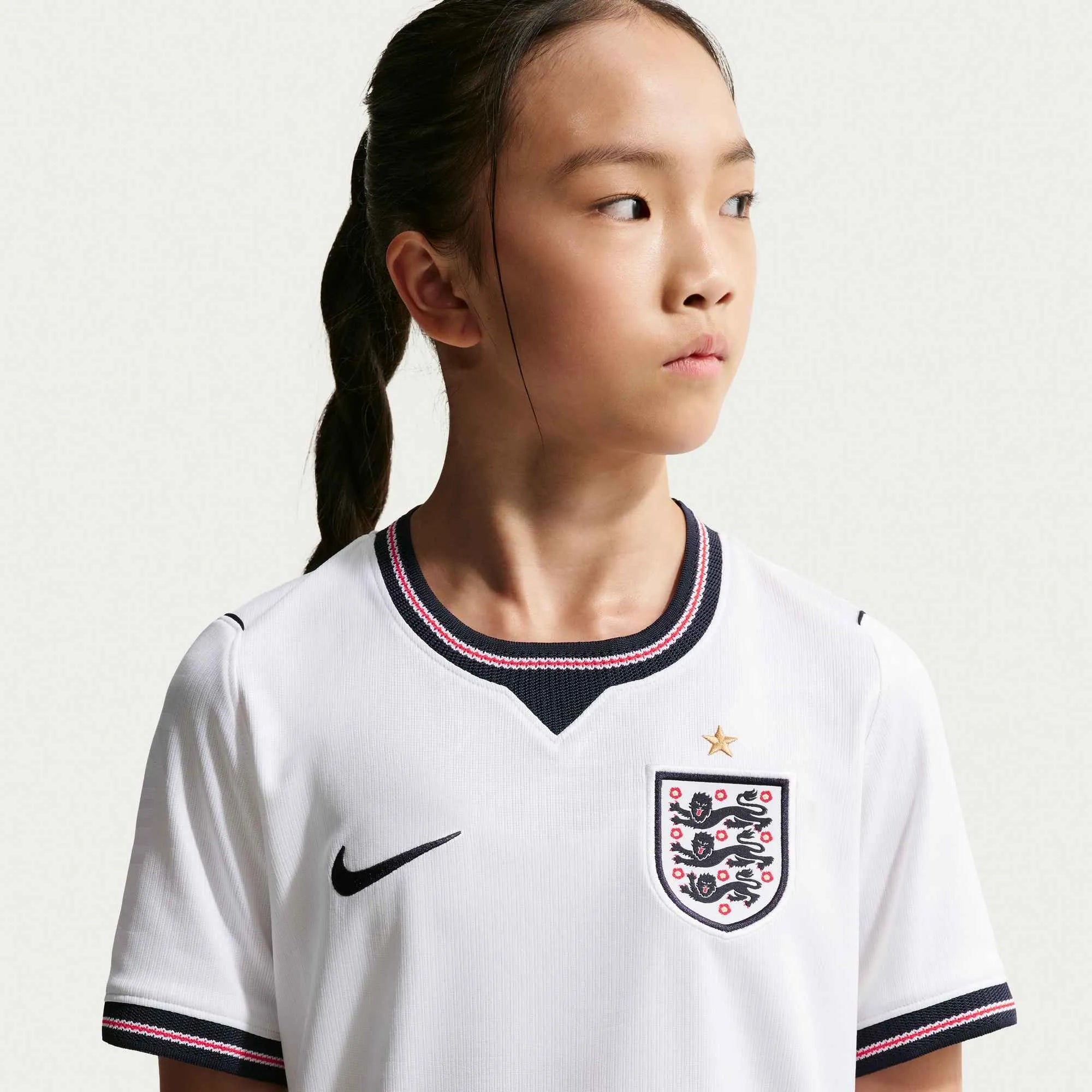 Nike 2026-27 England Youth Stadium Home Soccer Jersey