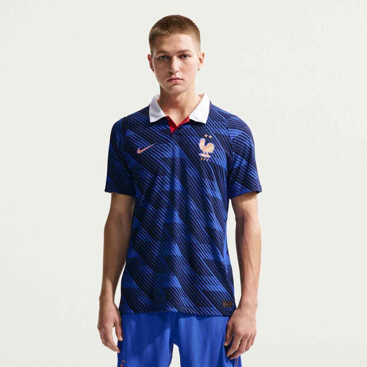 ウェア Nike France 2026  Authentic Nike 2026 France Men's Authentic Home Soccer Jersey – ProSoccer