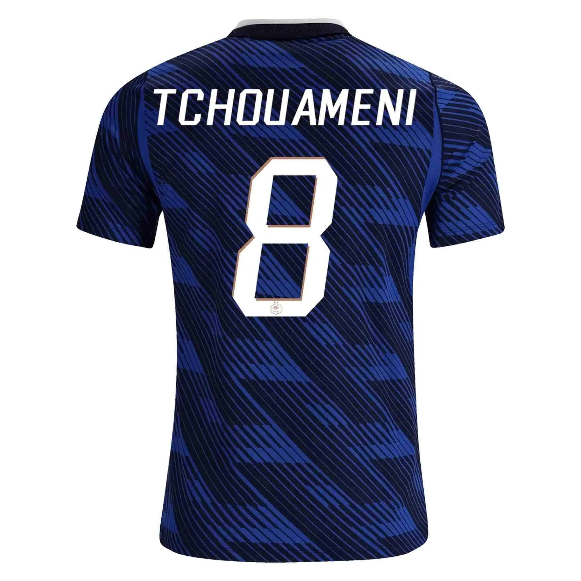 Nike 2026-27 France Men's Stadium Home Soccer Jersey (Tchouameni)
