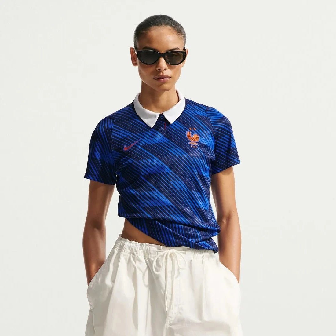 Nike 2026-27 France Women's Stadium Home Soccer Jersey