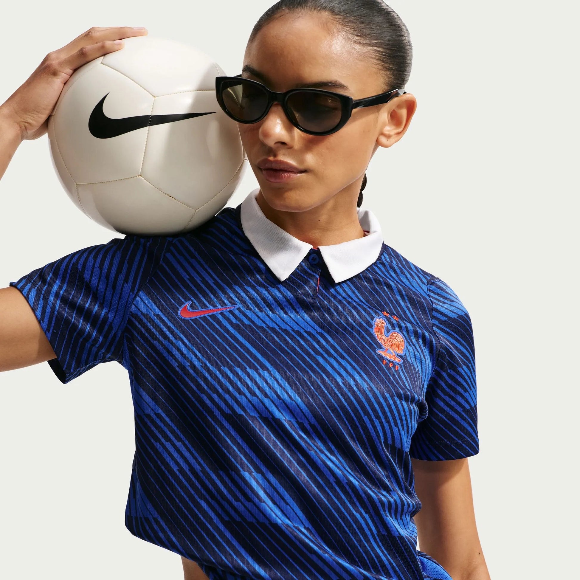Nike 2026-27 France Women's Stadium Home Soccer Jersey