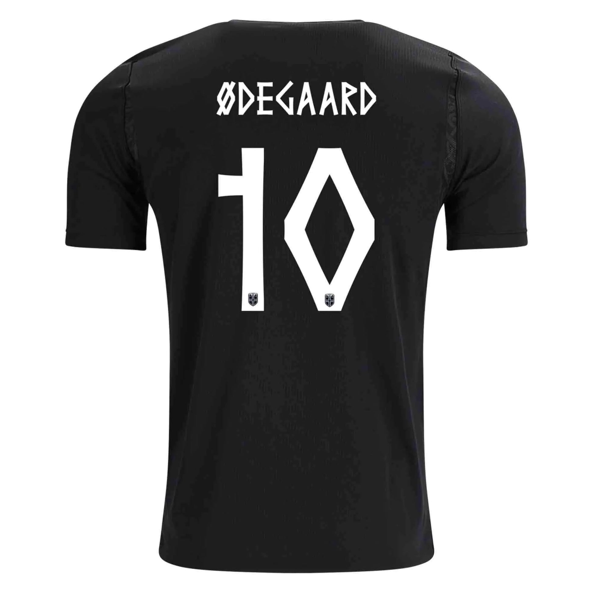 Nike 2026 Norway Men's Stadium Away Soccer Jersey (Odegaard)