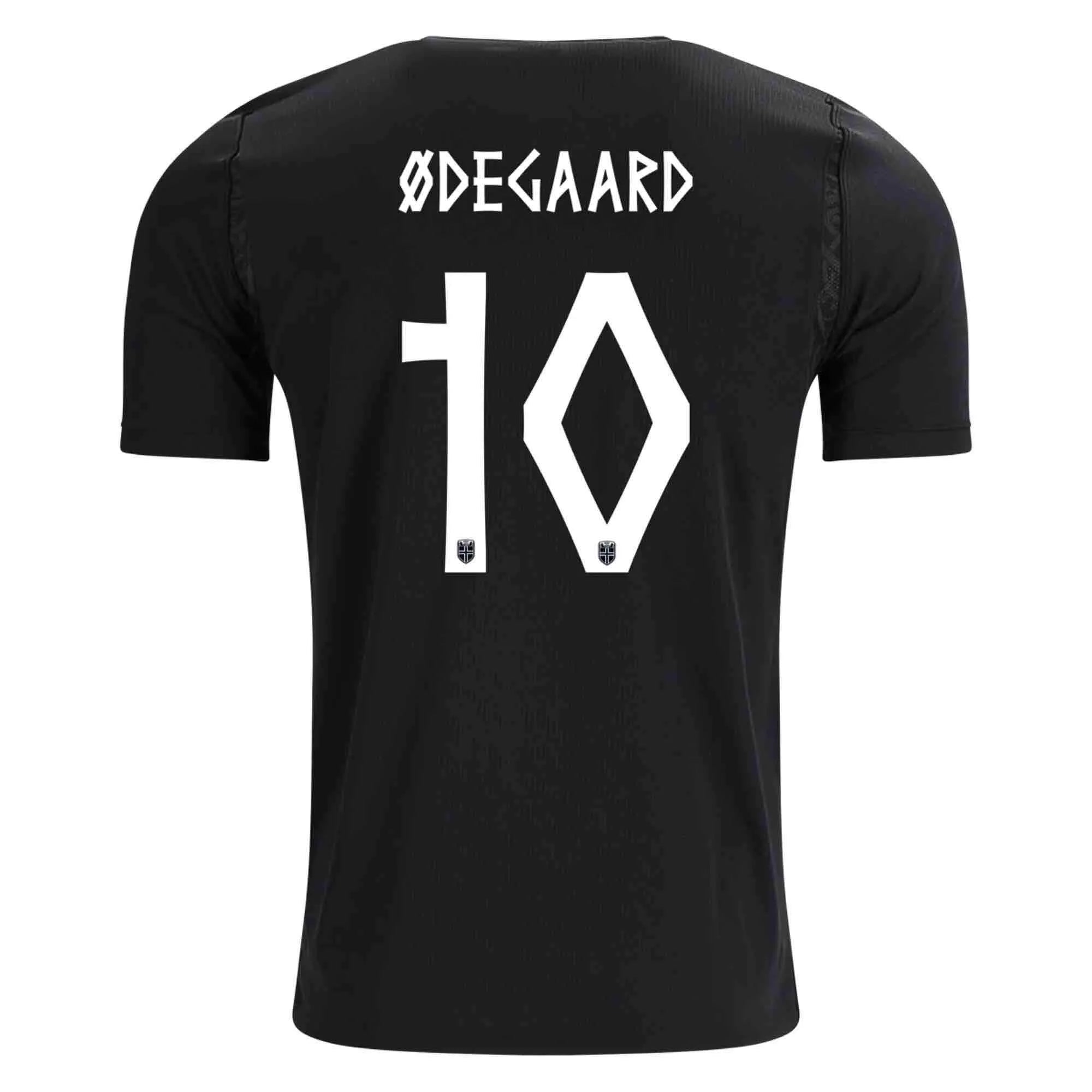 Nike 2026 Norway Men's Stadium Away Soccer Jersey (Odegaard)