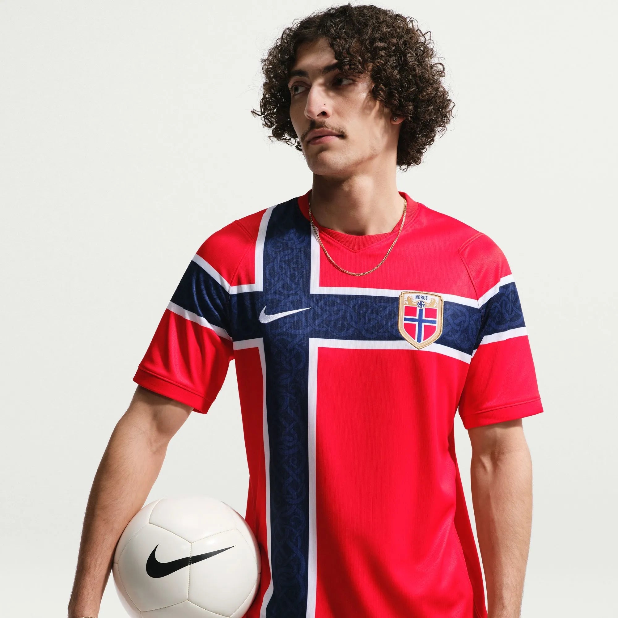 Nike 2026-27 Norway Men's Stadium Home Soccer Jersey