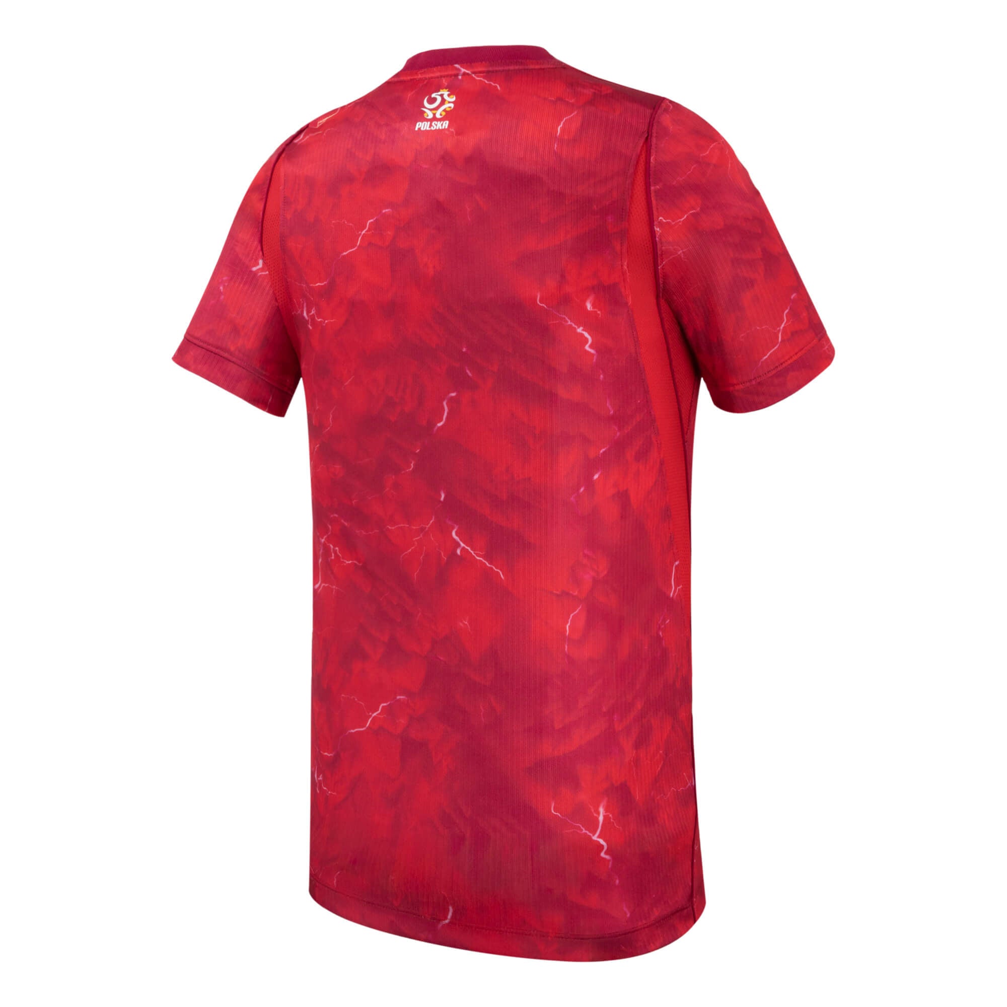 Nike 2026 Poland Youth Stadium Away Soccer Jersey (Back)