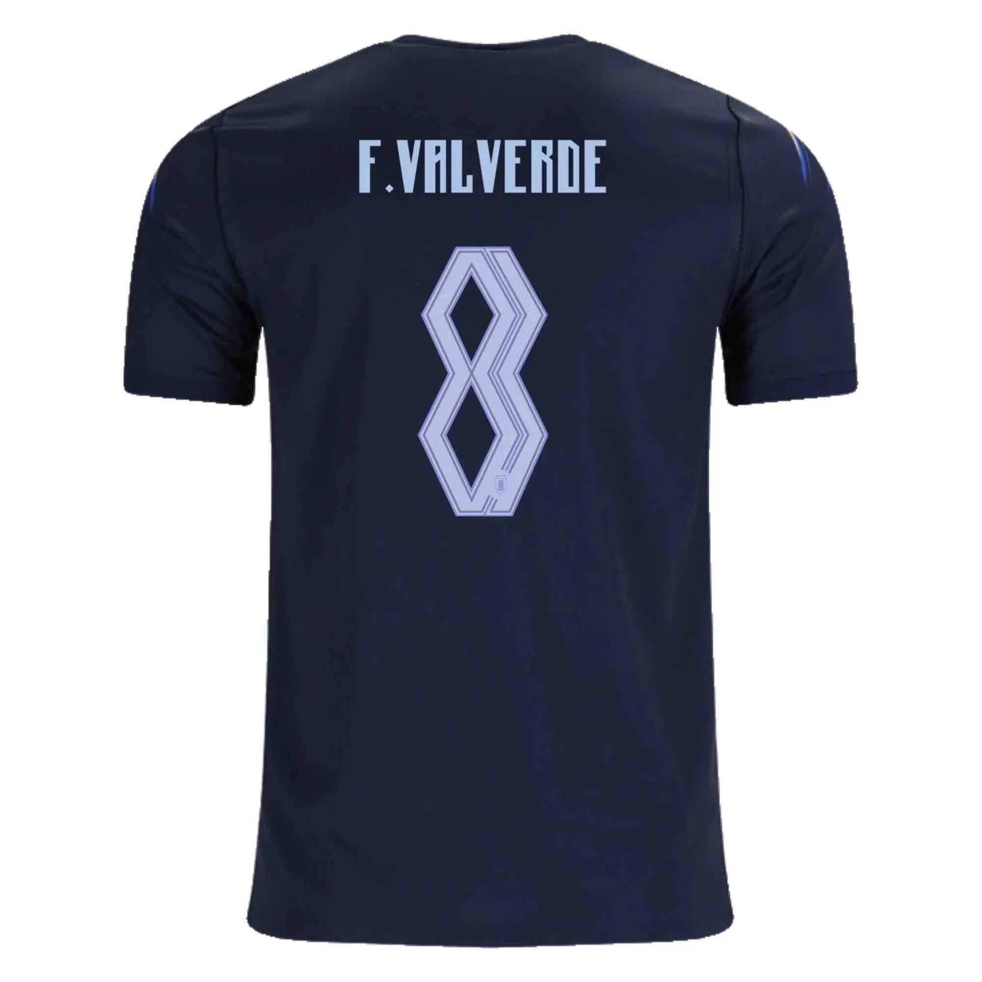 Nike 2026 Uruguay Men's Stadium Away Soccer Jersey (F. Valverde)