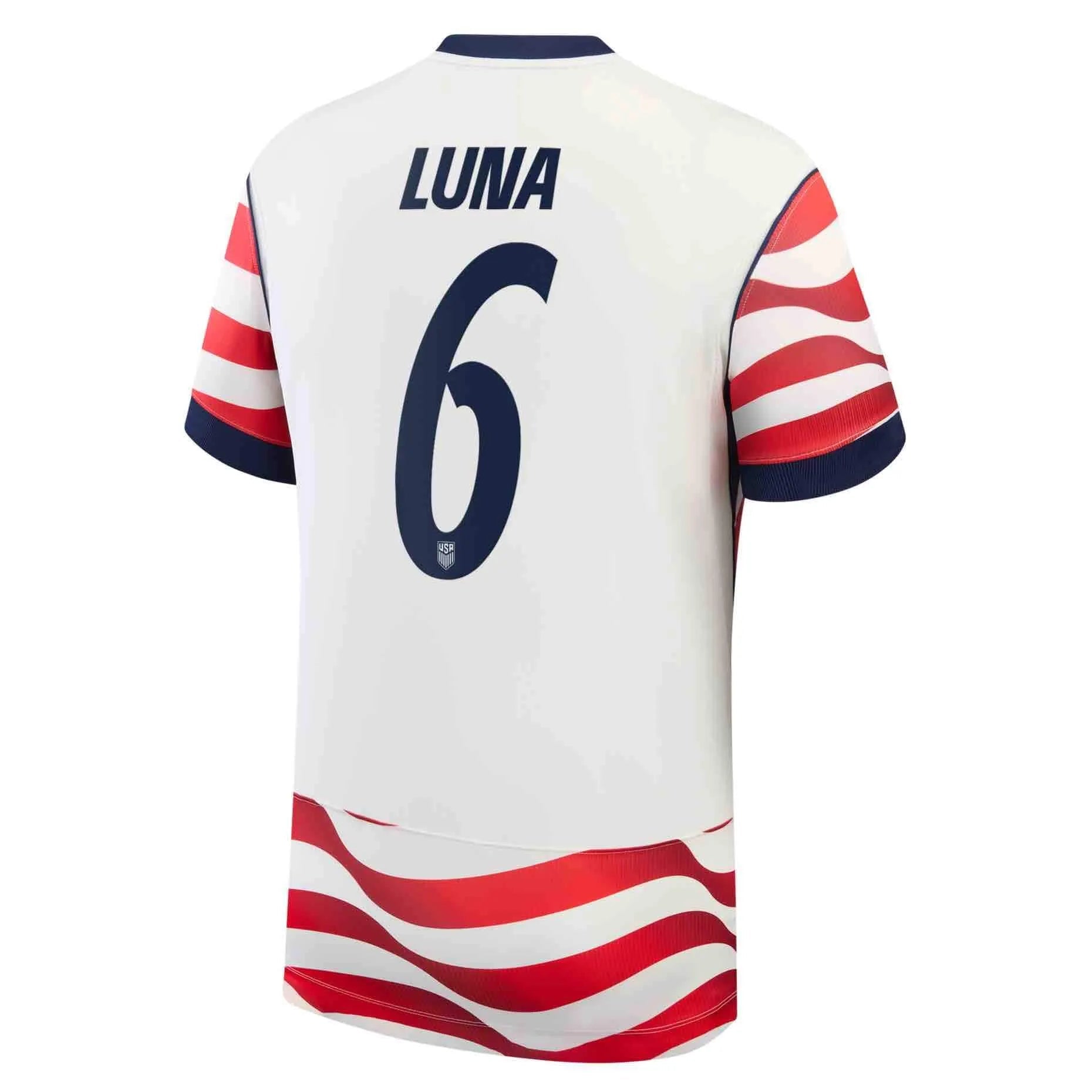 Nike 2026 USMNT Men's Stadium Home Player Soccer Jersey (Luna)