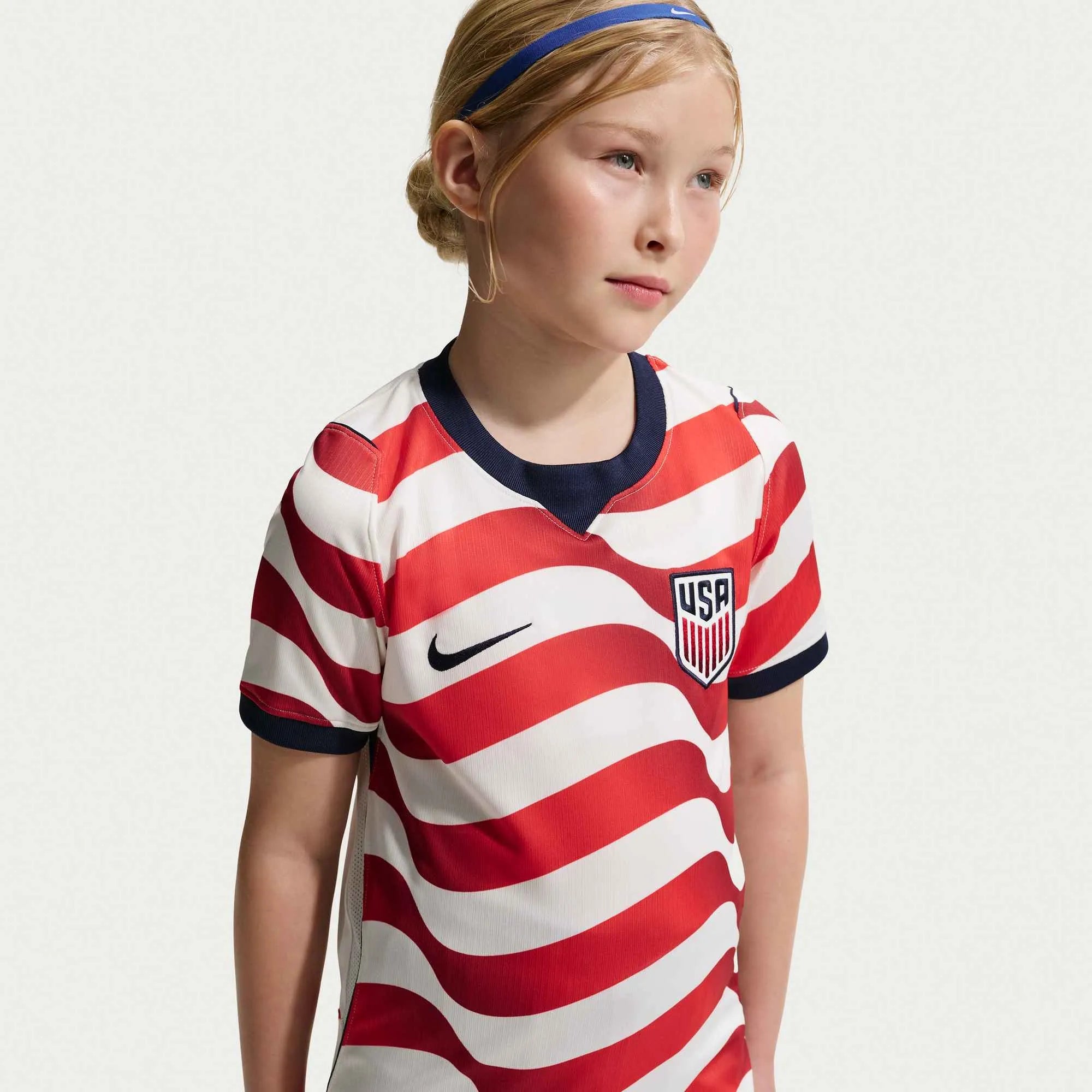 Nike 2026-27 USMNT Youth Stadium Home Soccer Jersey