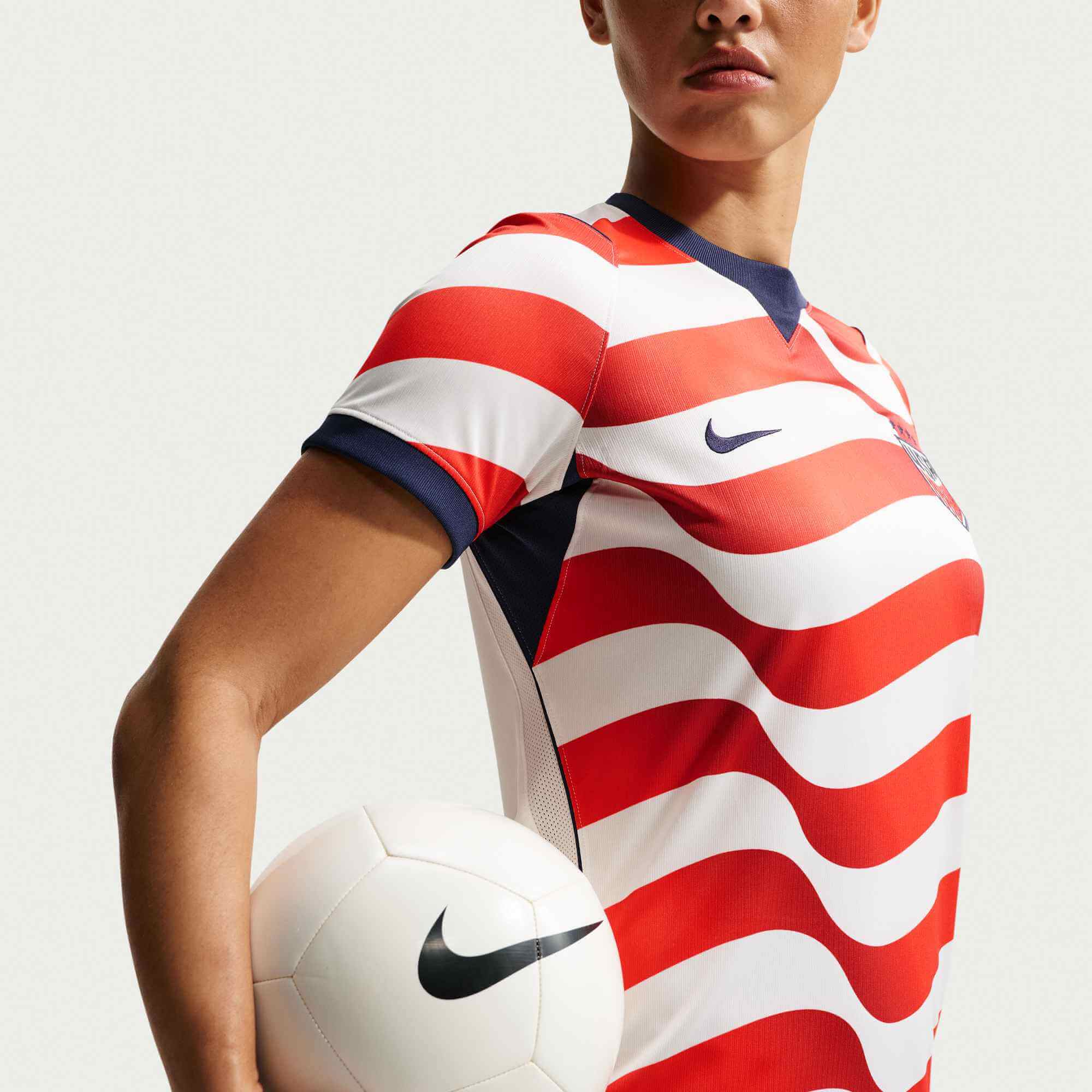 Nike 2026-27 USWNT Women's Stadium Home Soccer Jersey (Side)