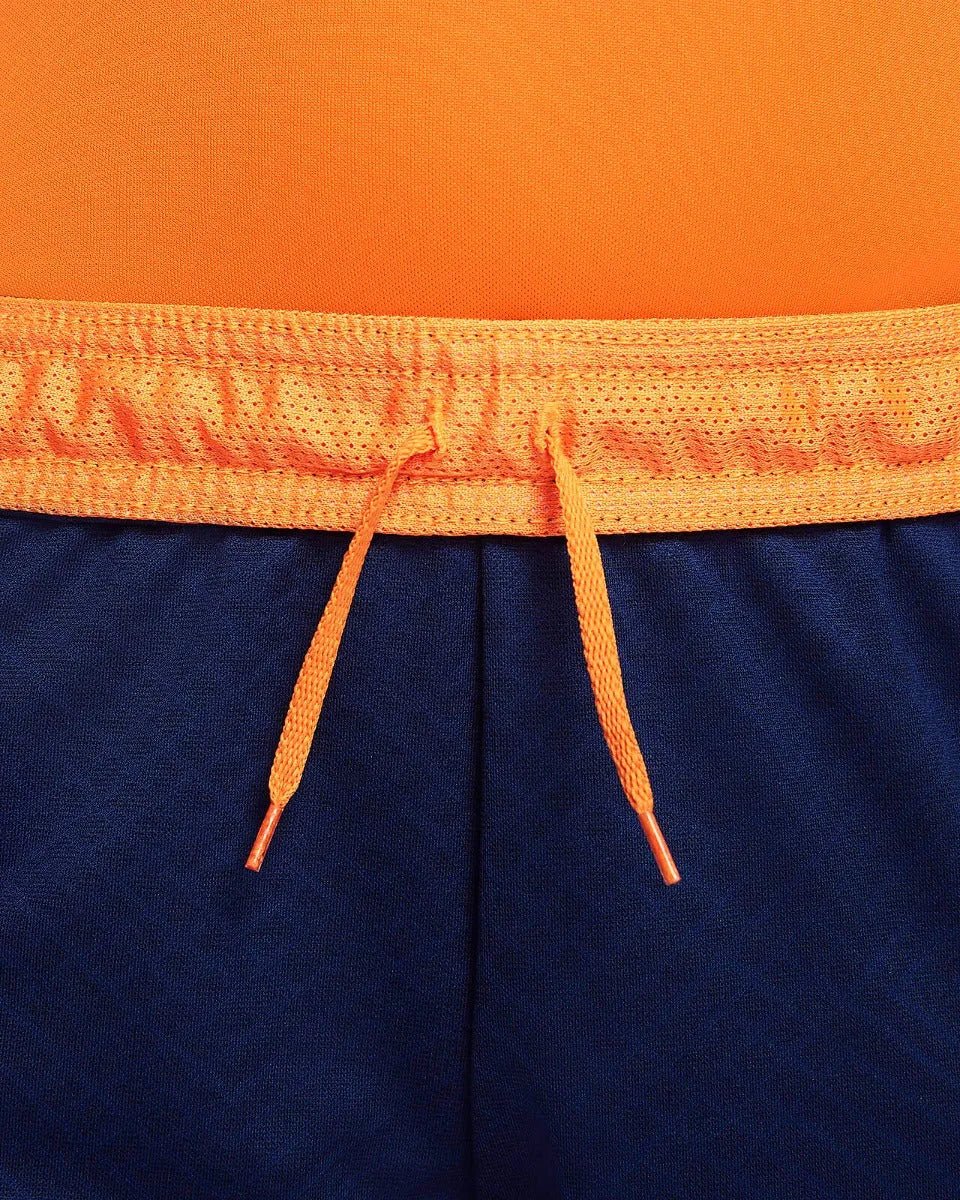 Nike 21-22 FC Barcelona Youth Strike Shorts - Blue Void-University Red