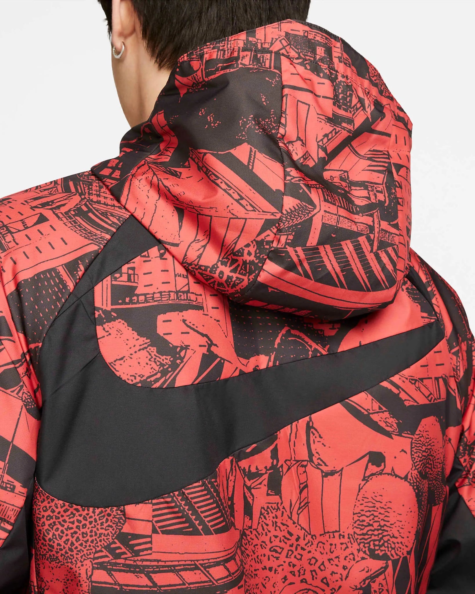 Nike 22-23 Atletico Madrid AWF Jacket GX - Red-Black – ProSoccer