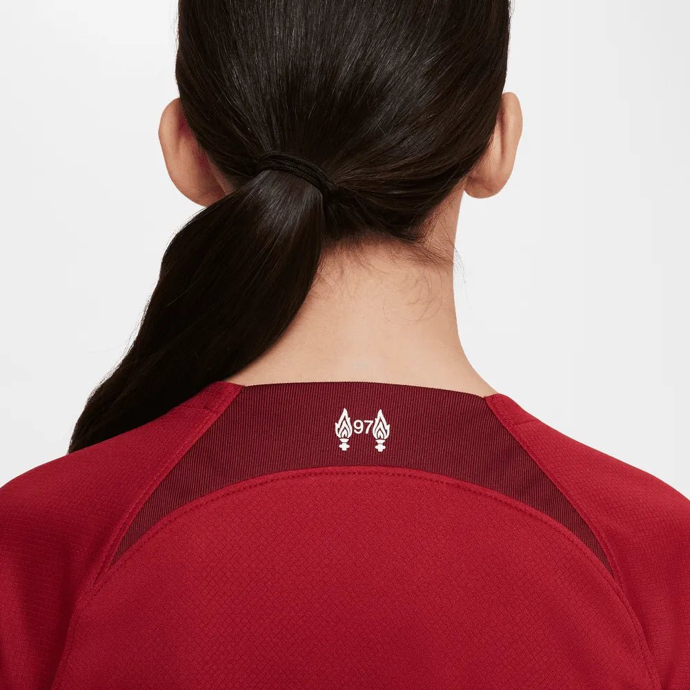 Nike 22-23 Liverpool FC Youth Home Jersey - Red-White