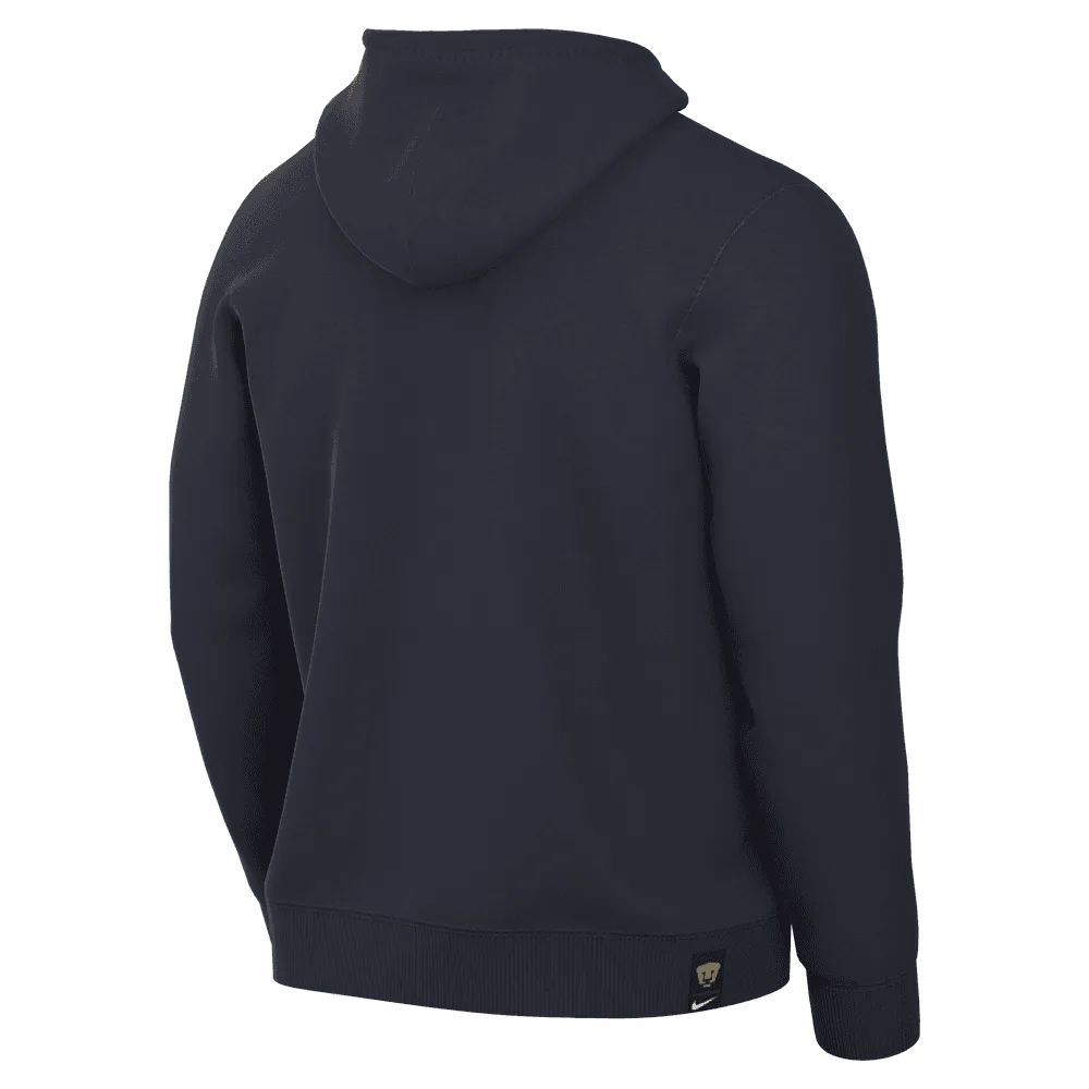 Nike 22-23 Pumas GFA Fleece Hoodie - Obsidian-Truly Gold