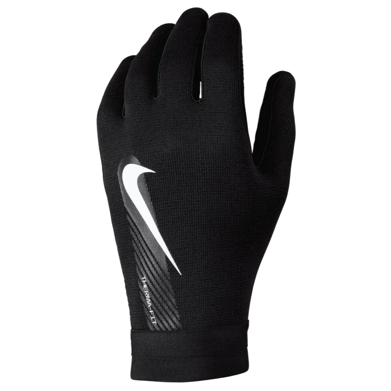 Nike Youth Academy Hyperwarm Gloves - Black-White (SIngle - Outer)