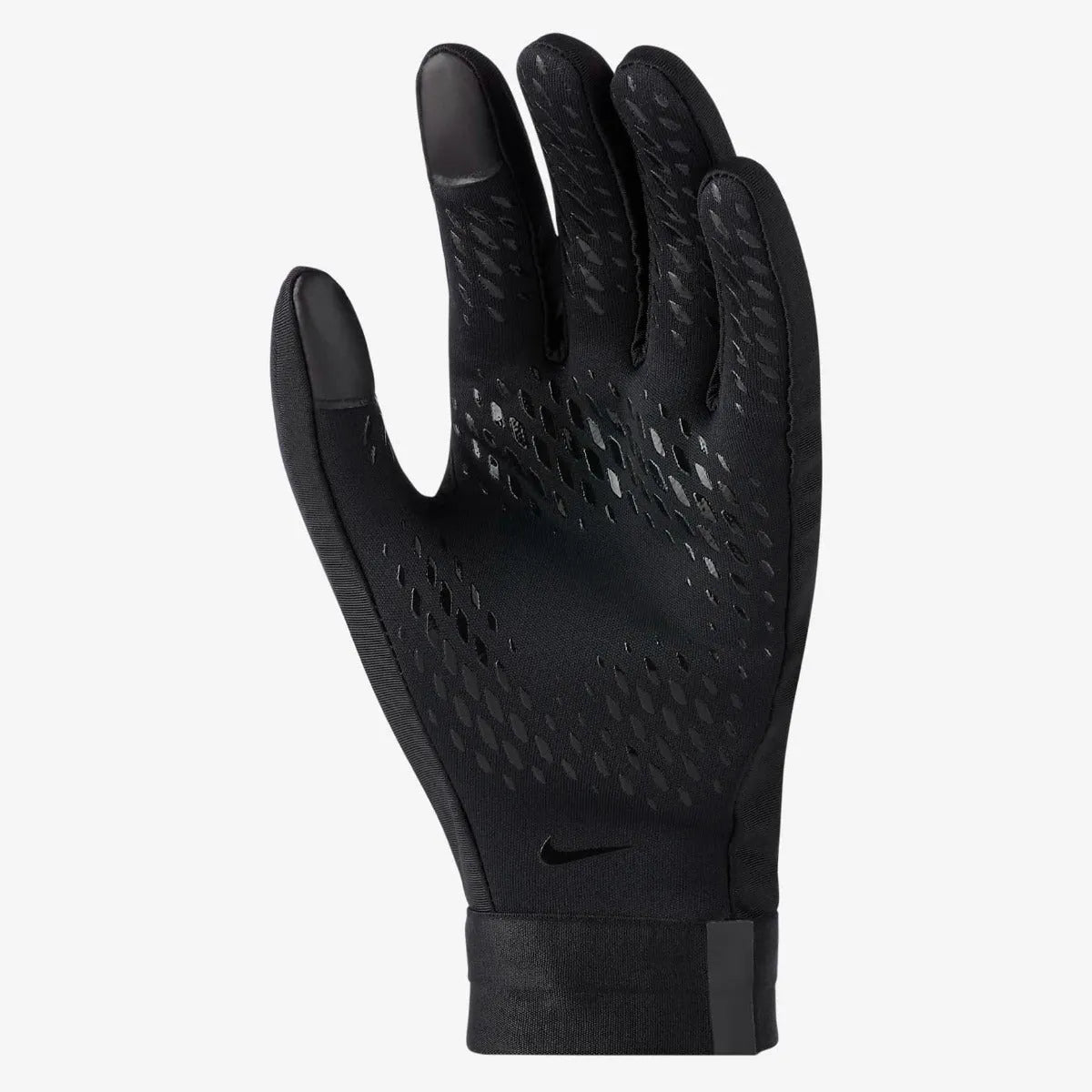 Nike Academy Hyperwarm Soccer Gloves - Black-White
