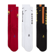 Nike Barcelona Everyday Socks 3 Pairs