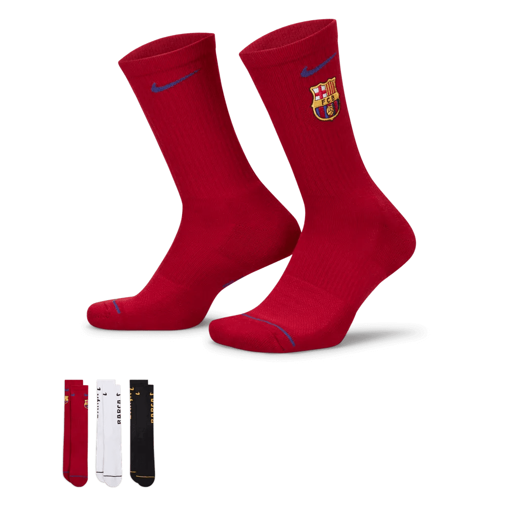 Nike Barcelona Everyday Socks 3 Pairs