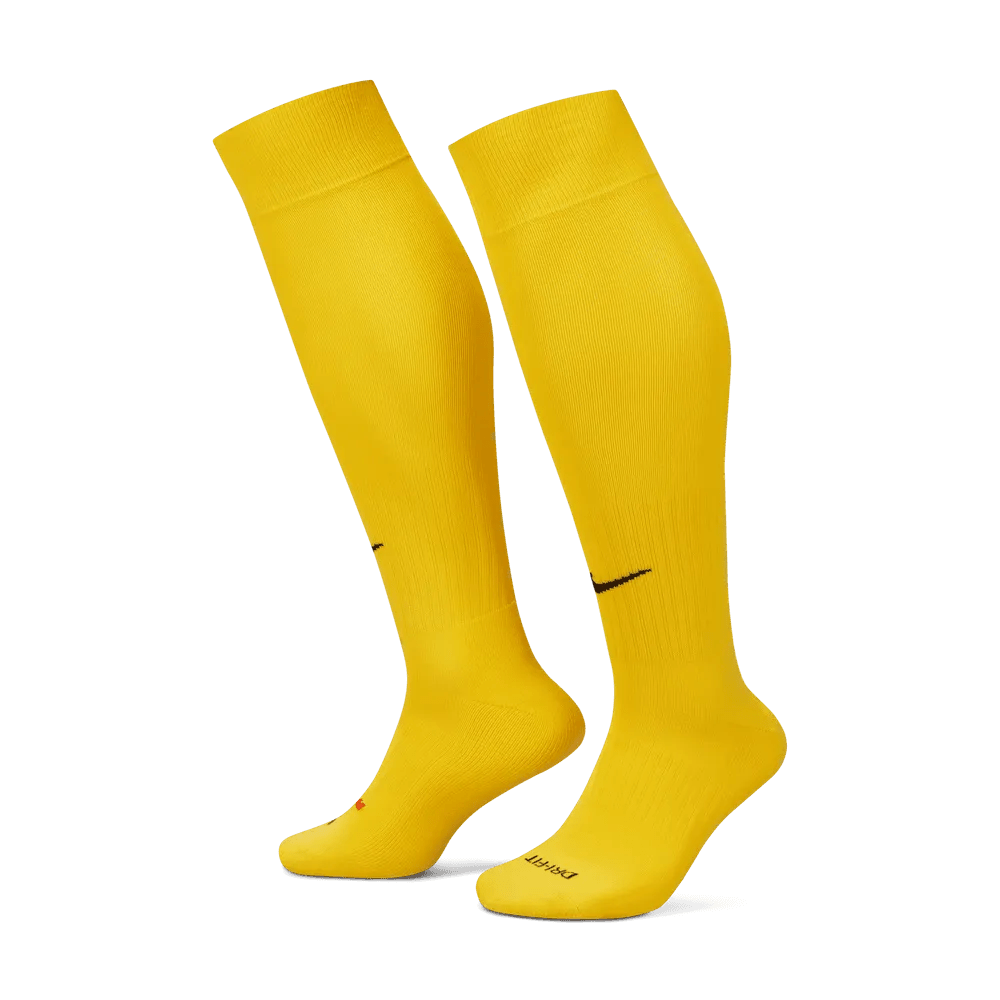 Nike Classic Knee-High Socks Tour Yellow (Pair - Lateral)
