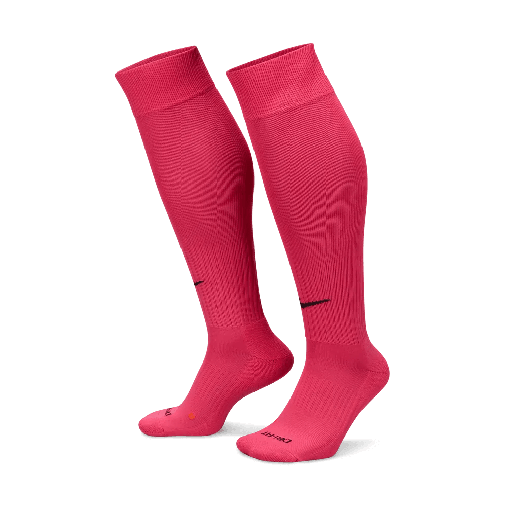 Nike Classic Knee-High Socks Pink (Pair - Lateral)