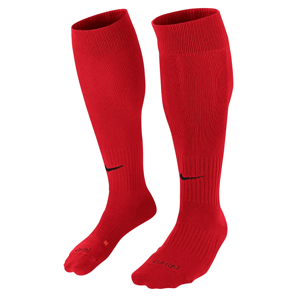 Nike Classic Knee-High Socks Red (Pair - Lateral)