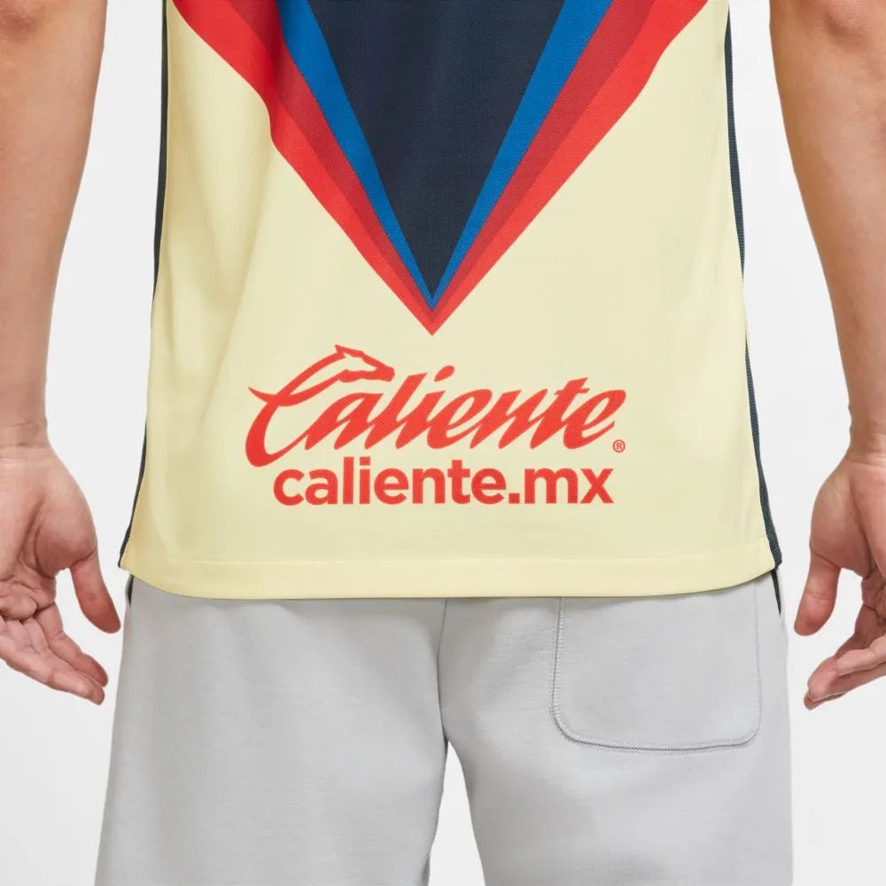 Nike Club America Home Jersey 2020-21 (Yellow - Navy)