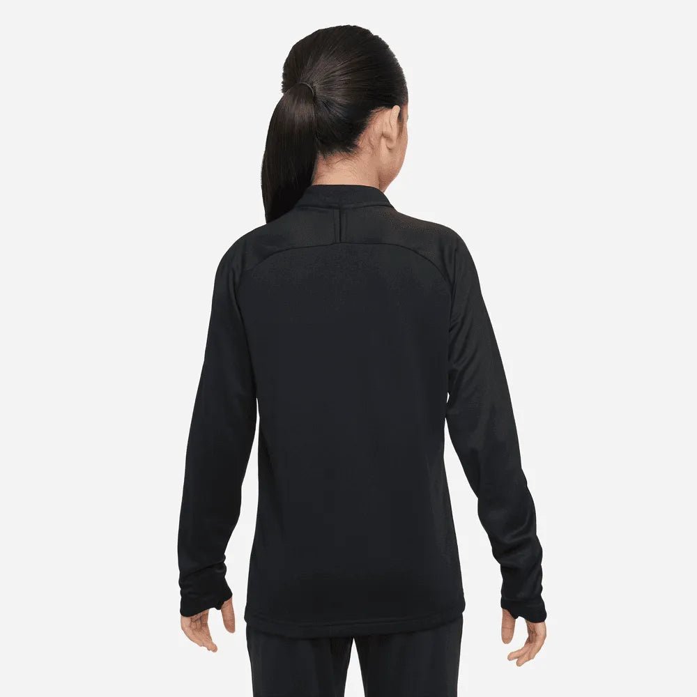 Nike Dri-Fit Academy Youth Drill Top - Black-White