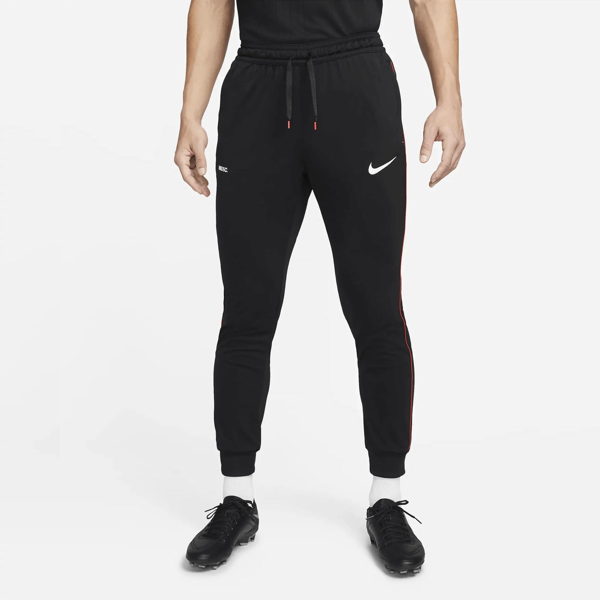 Nike Dri-Fit F.C. Libero Pants - Black-Habanero Red