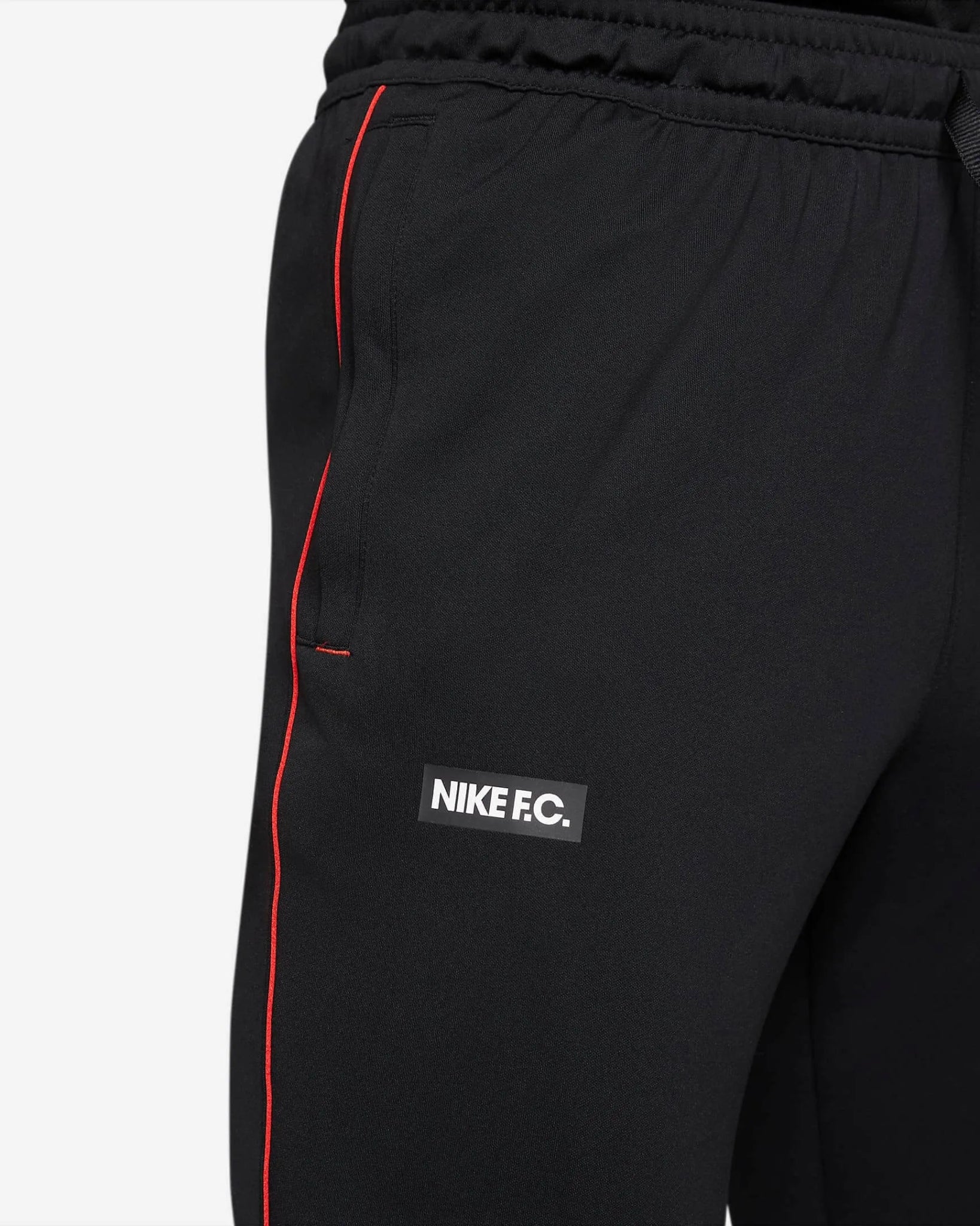 Nike Dri-Fit F.C. Libero Pants - Black-Habanero Red