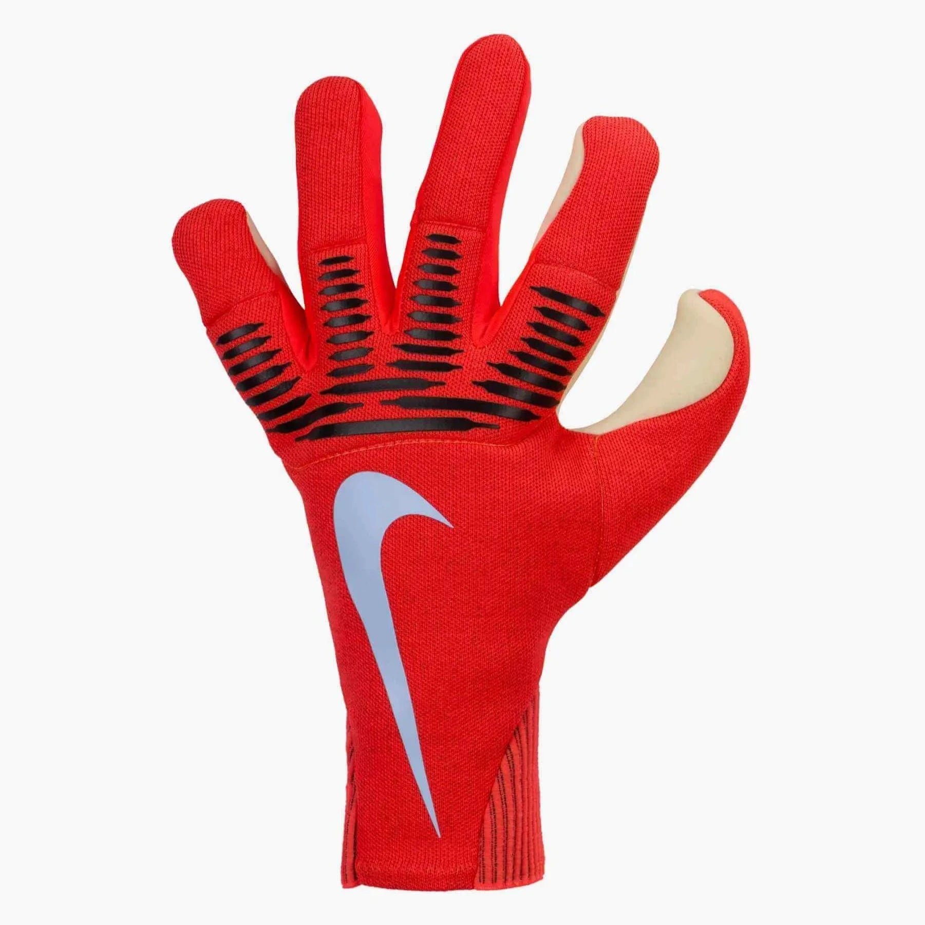 Nike Dynamic Fit Goalkeeper Gloves Bright Crimson/Royal Tint (Single - Outer)
