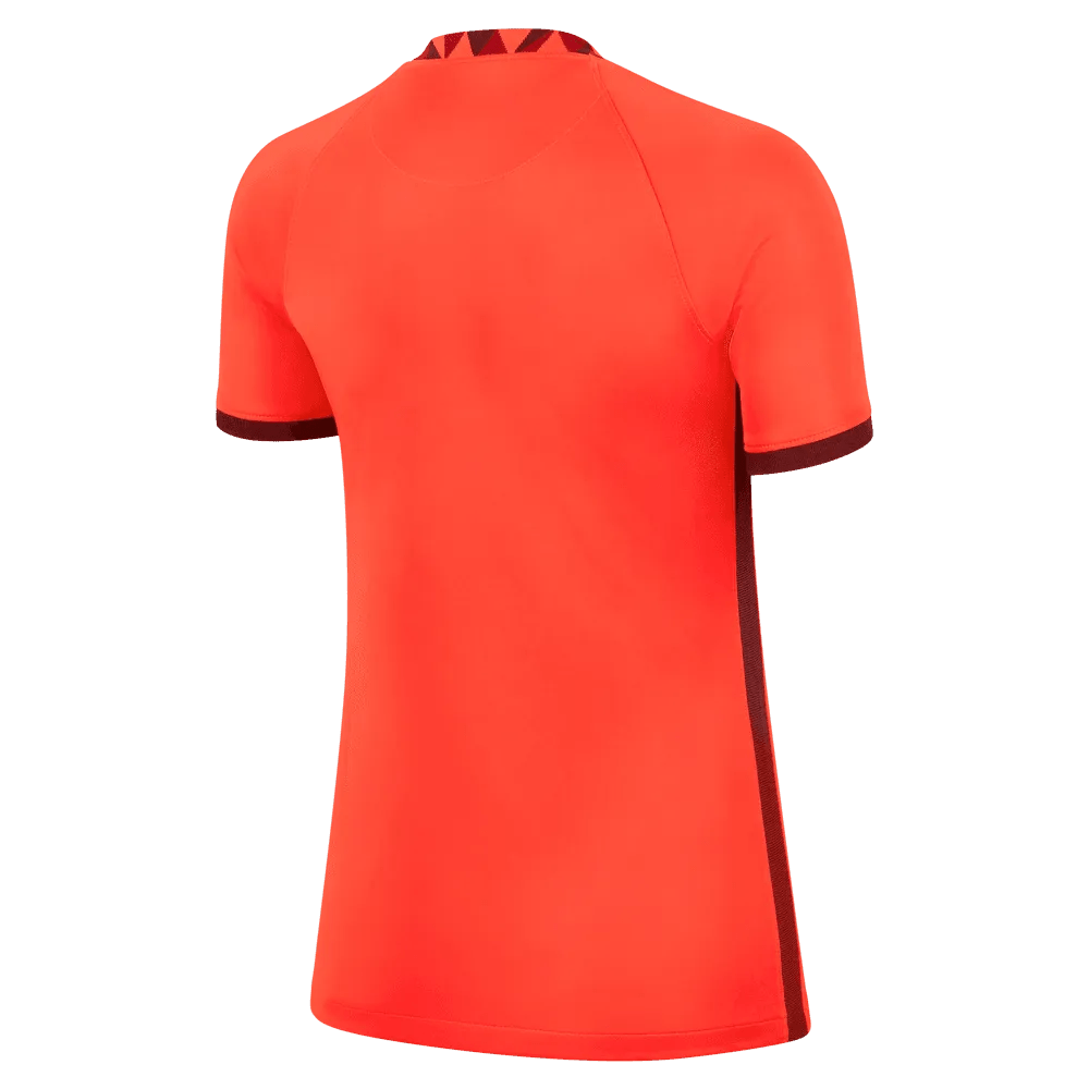 Nike England Women's EC22 Away Jersey - Crimson-Maroon