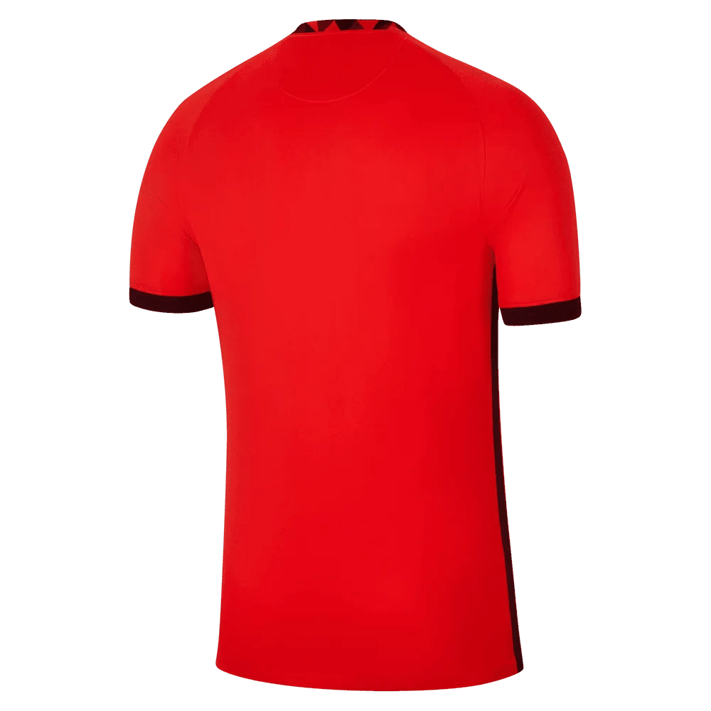 Nike England Women's EC22 (Men's Cut) Away Jersey - Crimson-Maroon (Back)