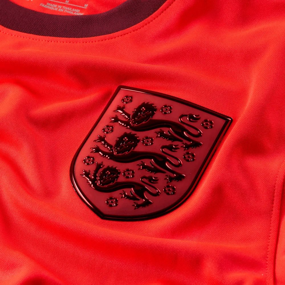 Nike England Women's EC22 (Men's Cut) Away Jersey - Crimson-Maroon (Detail 1)