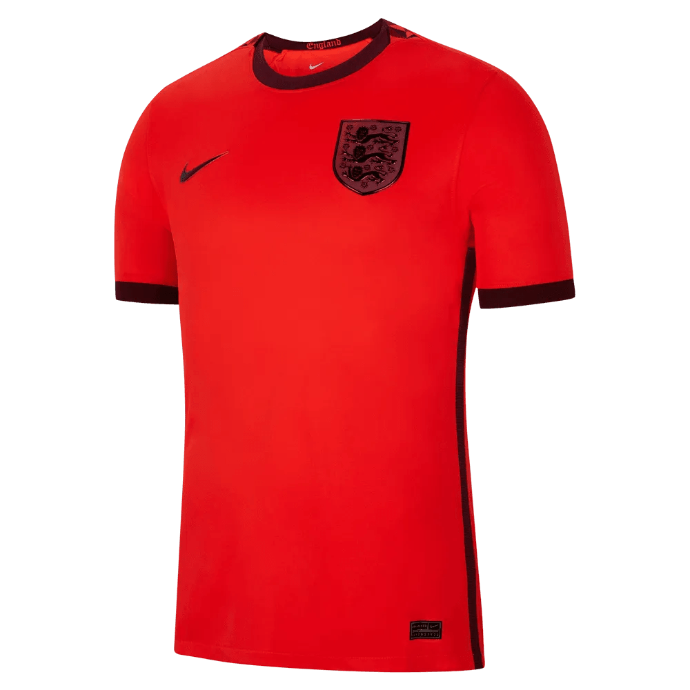 Nike England Women's EC22 (Men's Cut) Away Jersey - Crimson-Maroon (Front)