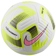 Nike FA22 Academy Training Ball - White - Volt - Pink