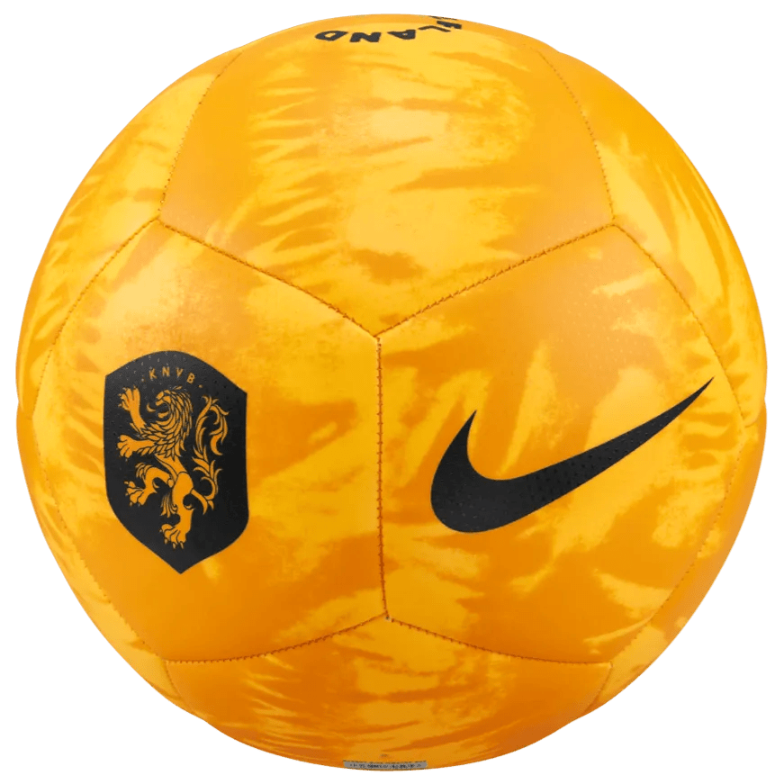 Nike FA22 Holland Pitch Ball Orange-Black (Front)