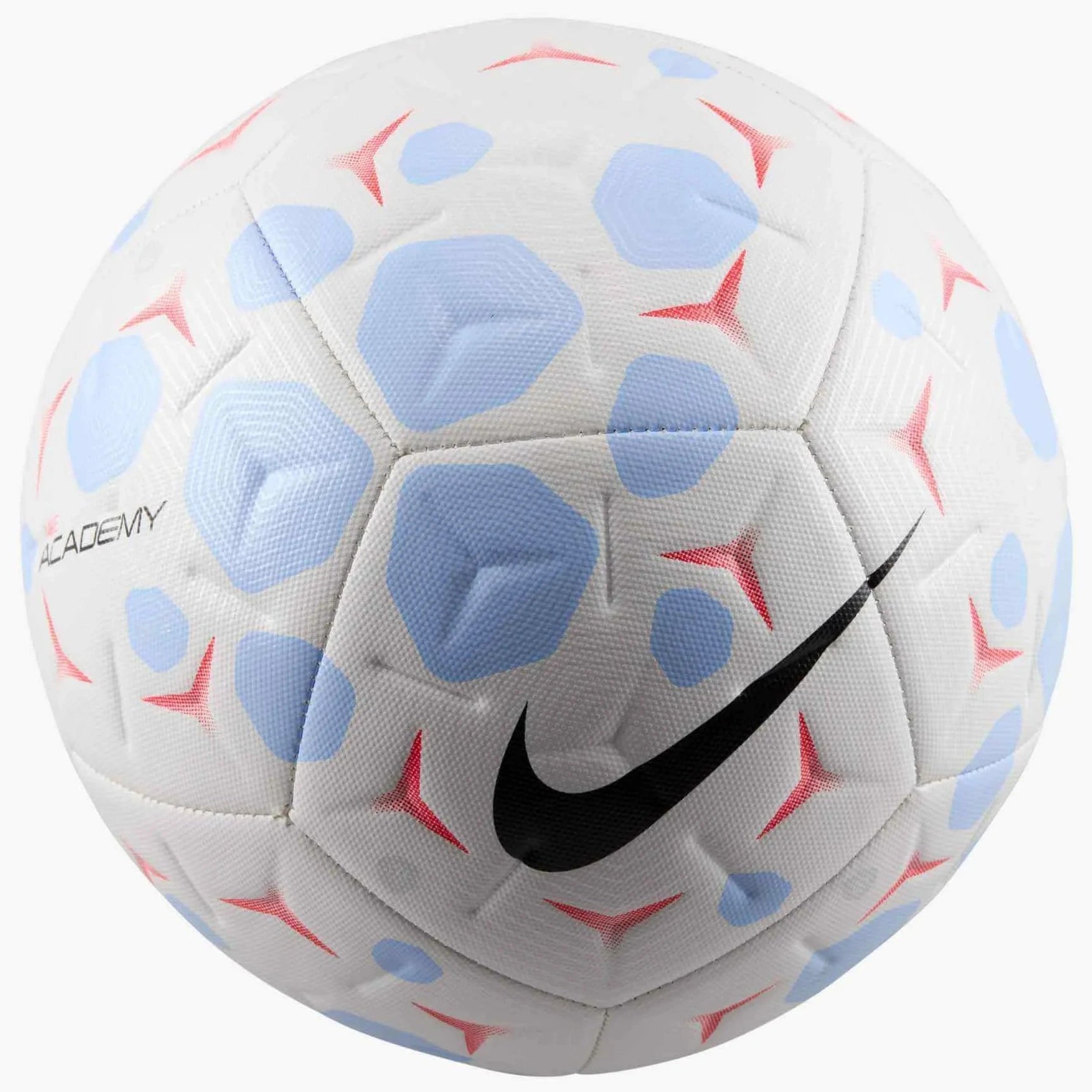 Nike FA25 Academy Soccer Ball White/Royal Tint/Black (Front)