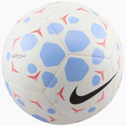Nike FA25 Pitch Soccer Ball White-Royal Tint-Black (Front)