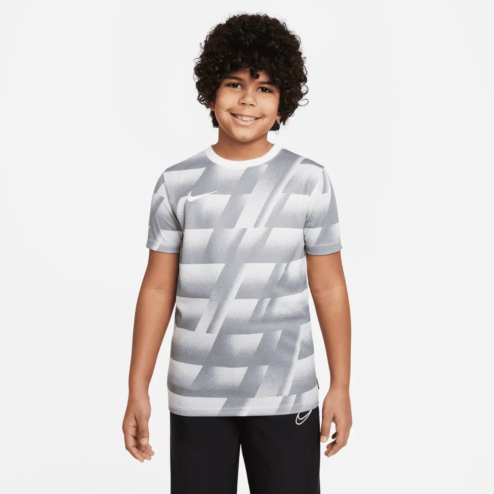 Nike FC 2022 Youth Libero Top SS - Grey-White