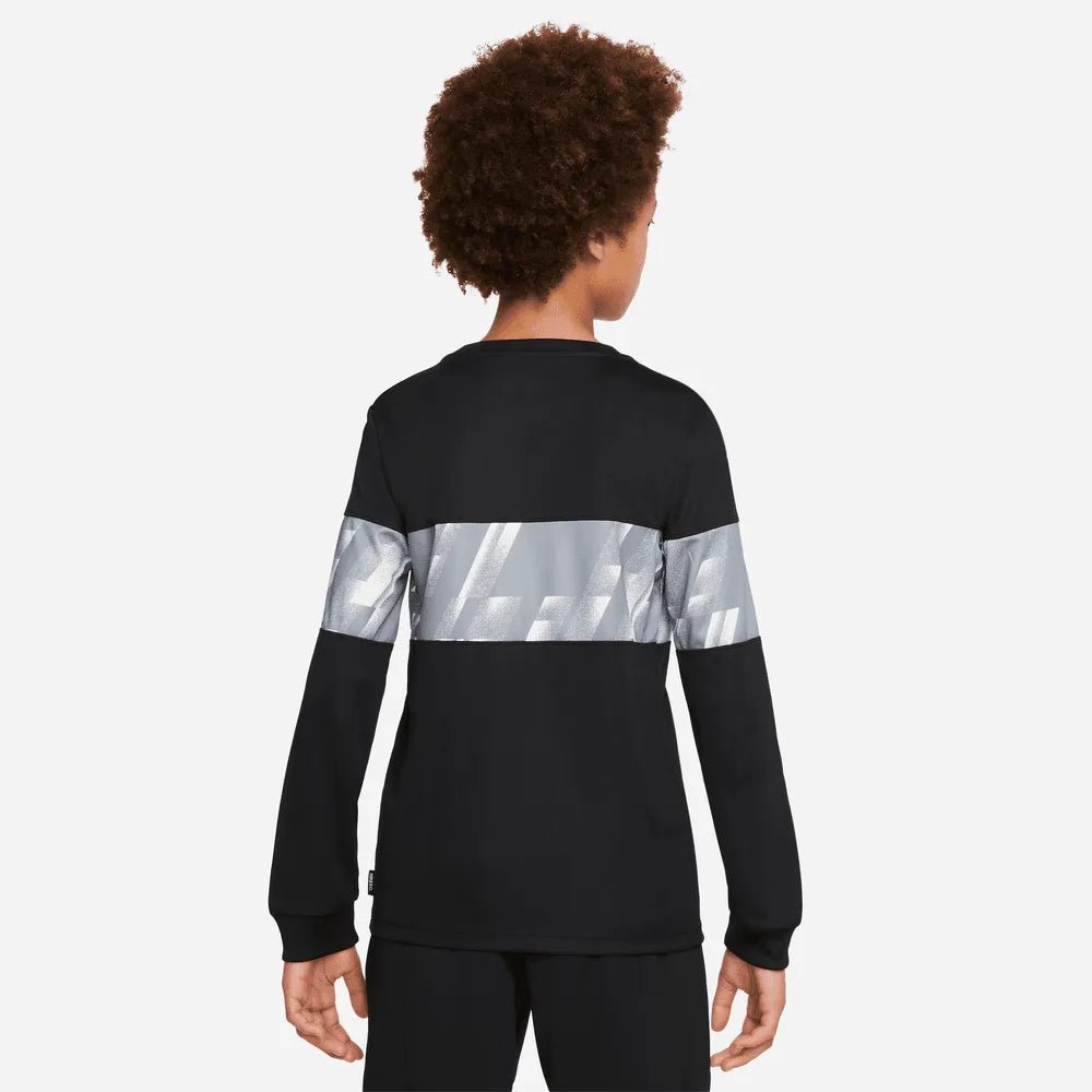 Nike FC 22-23 Youth Libero Top LS - Black-White