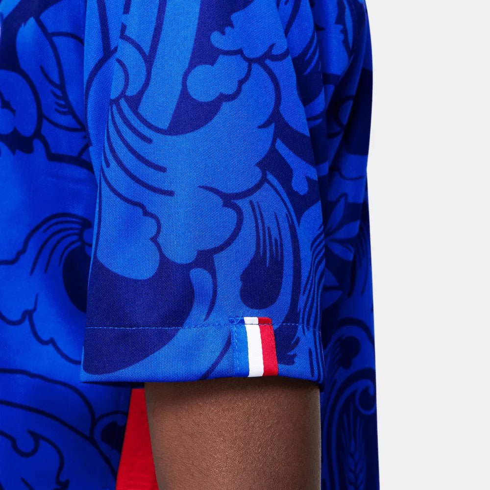 Nike France Home EC22 Youth Jersey Cobalt-Red-White