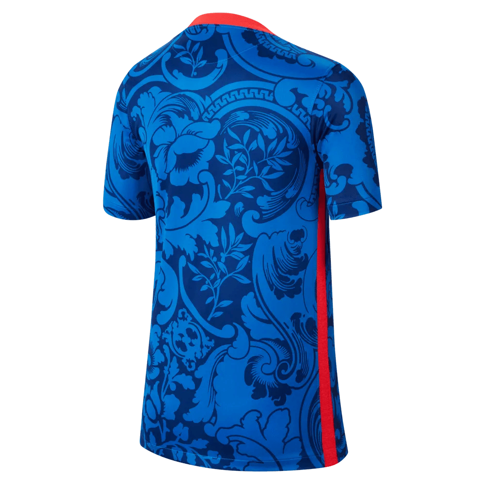 Nike France Home EC22 Youth Jersey Cobalt-Red-White