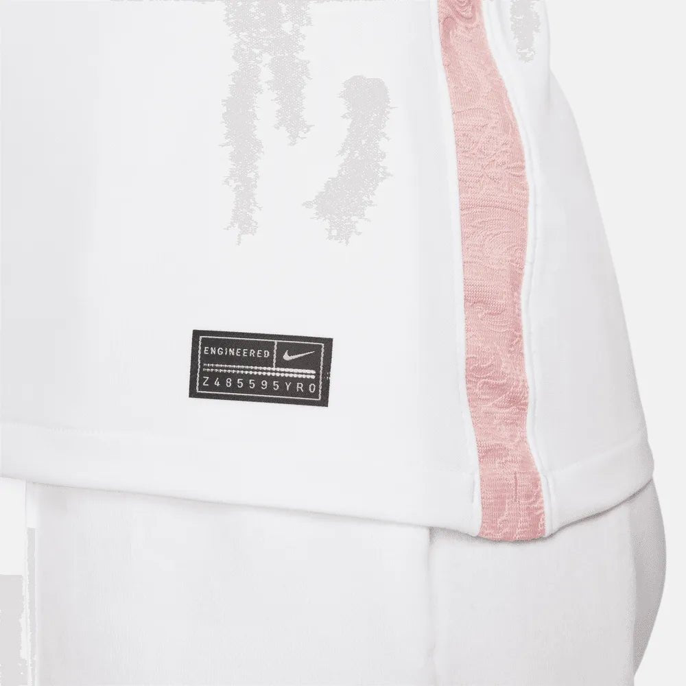 Nike France Women's EC22 Away Jersey - White-Pink Glaze (Detail 4)